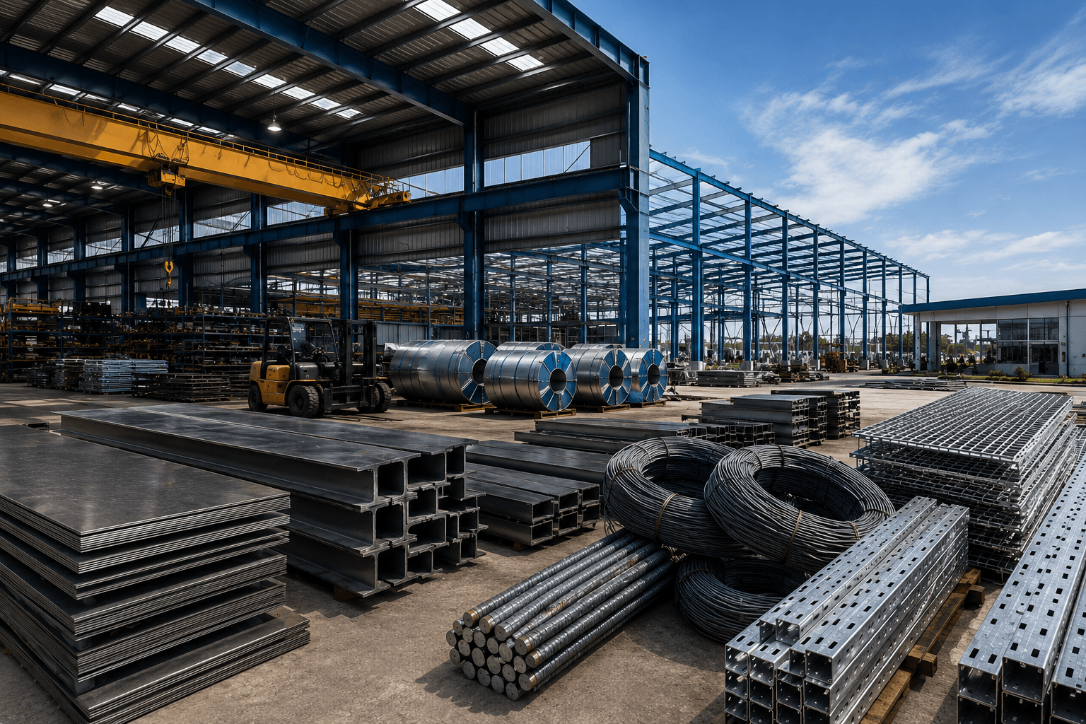 Steel factory